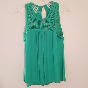 Beautiful green Bar III tank top 《 size M